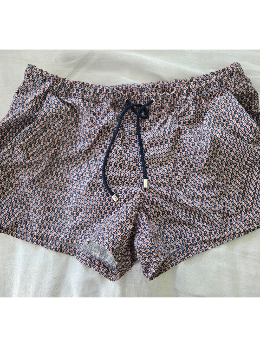 La Perla Nero Short Swim Trunks Mod Pattern Size L